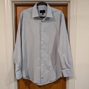 David Donahue Sky Blue Dress Shirt